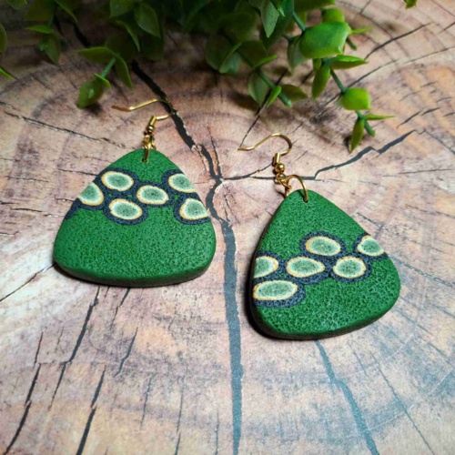 Pendientes colección Camino de Musgo