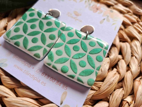 Pendientes colección Geometría Sagrada - Imagen 4