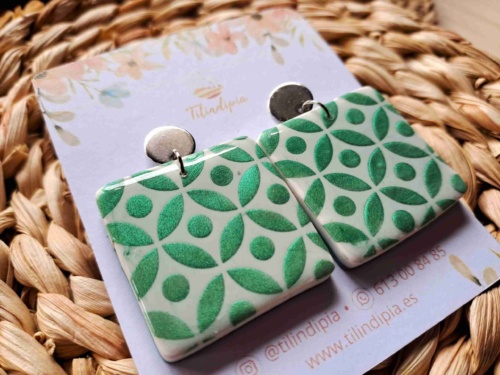 Pendientes colección Geometría Sagrada - Imagen 3