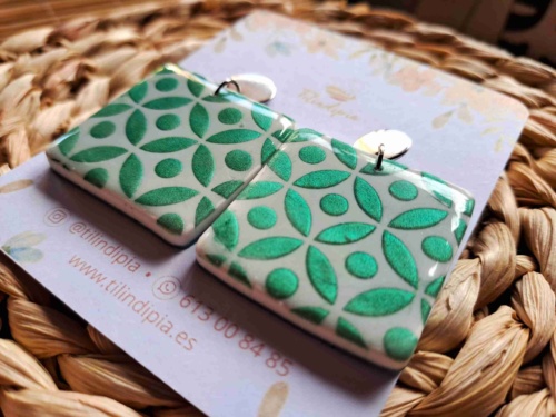 Pendientes colección Geometría Sagrada - Imagen 2