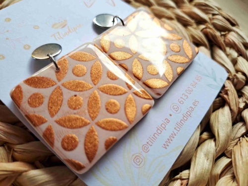 Pendientes colección Geometría Sagrada - Imagen 2