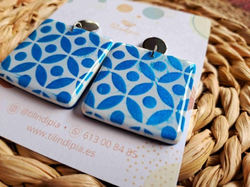 Pendientes colección Geometría Sagrada - Imagen 4