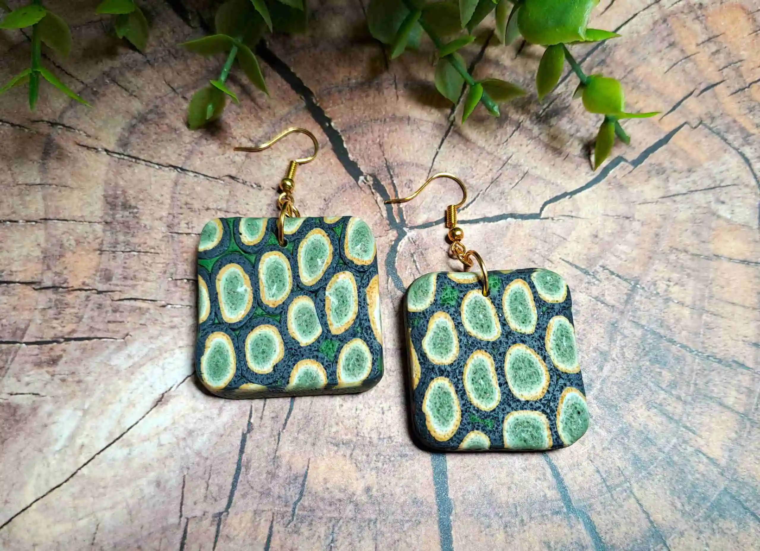 Pendientes colección Camino de Musgo