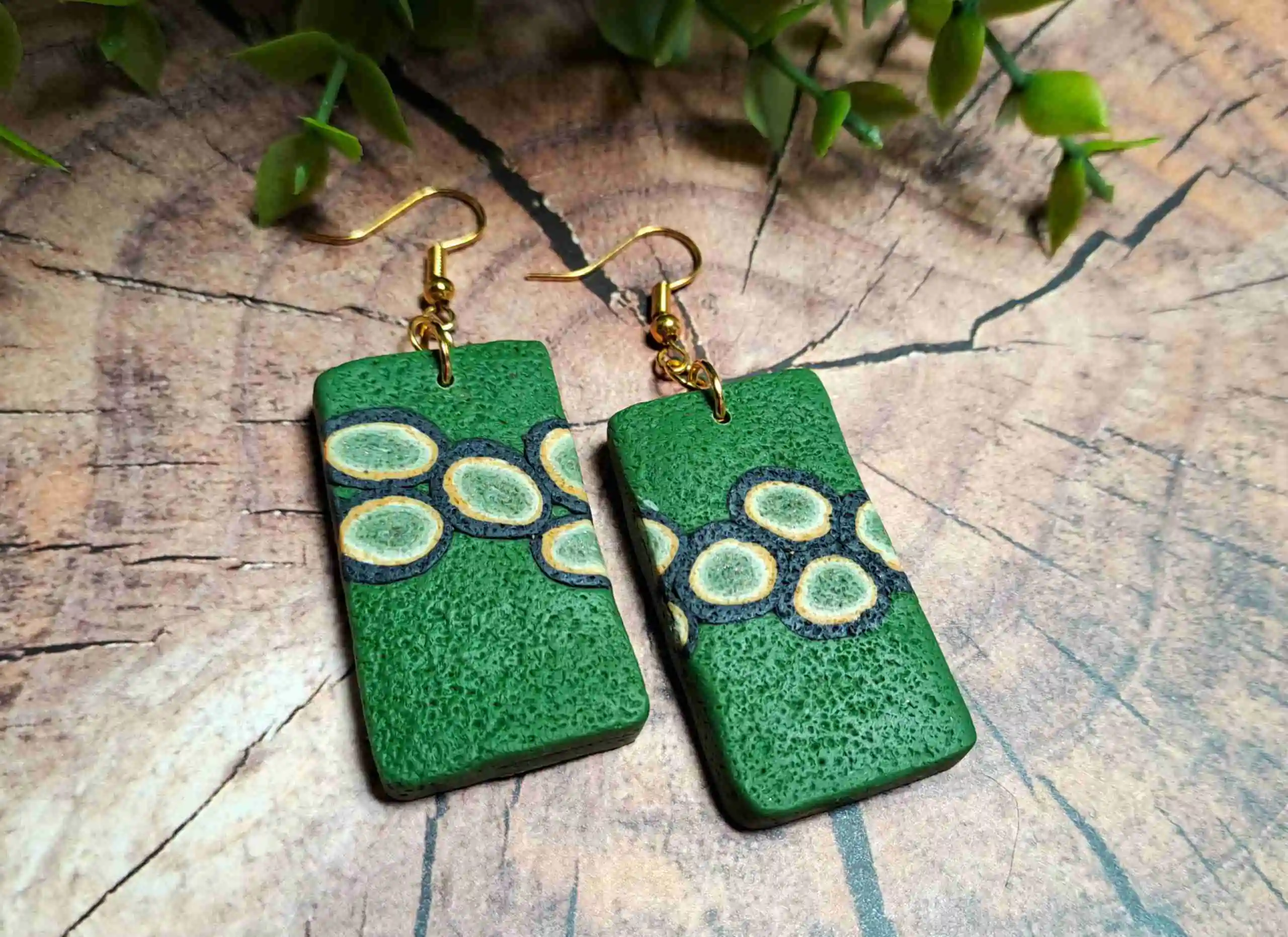 Pendientes colección Camino de Musgo