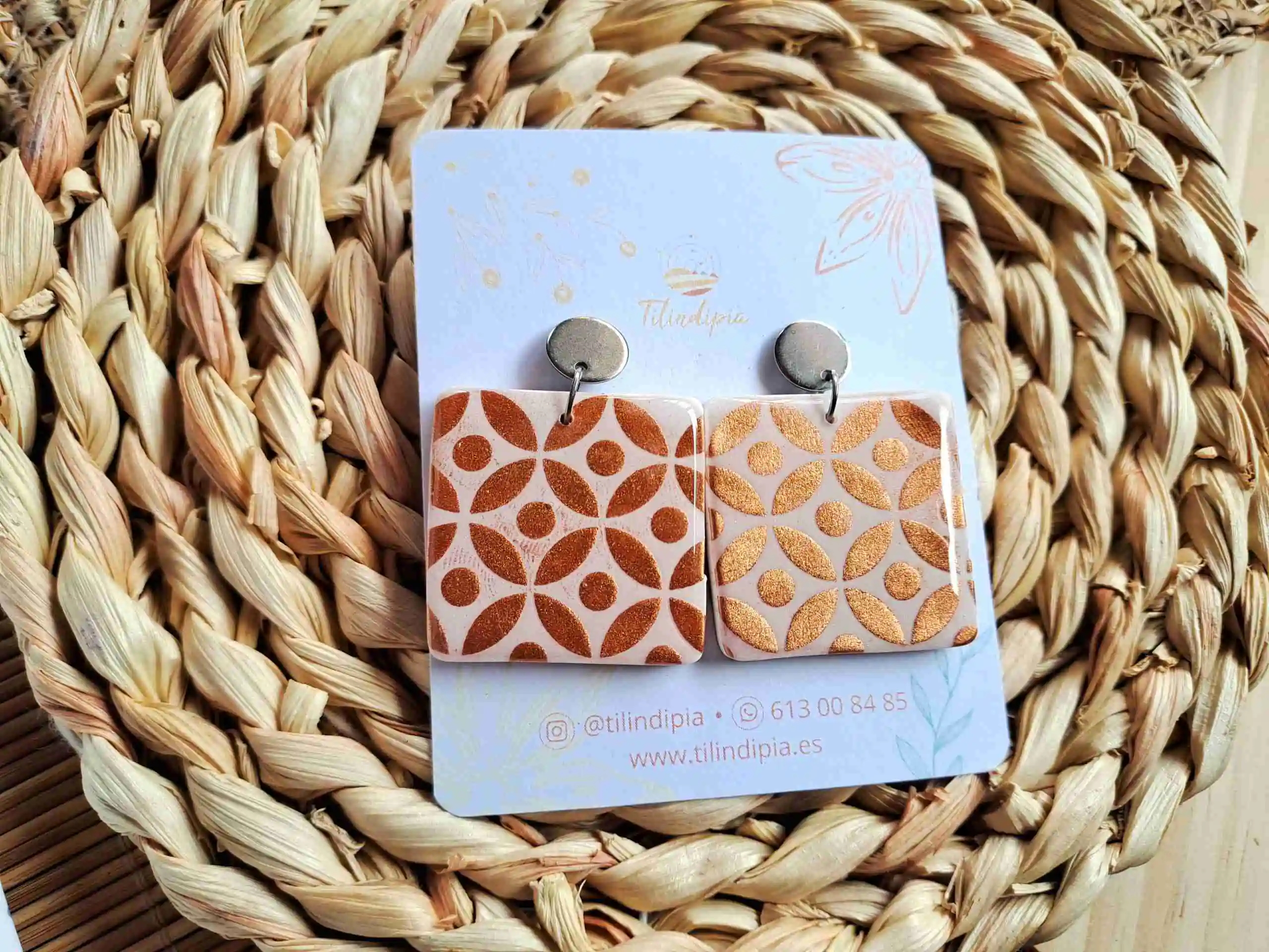 Pendientes colección Geometría Sagrada
